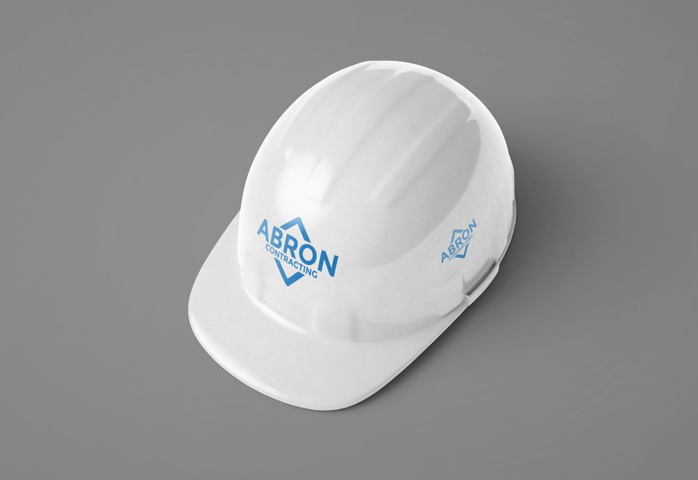 ABRON Contracting Construction Cap Mockup