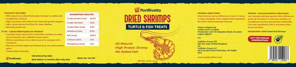 PortRivatta Back Label Design